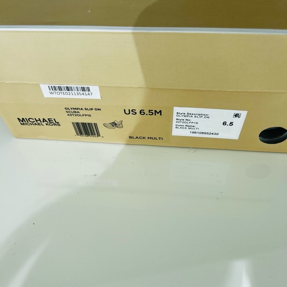 MICHAEL KORS Olympia KORS Nylon Blend Slip-On Trainer - Picture 11 of 13